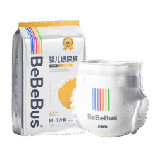 bebebus 金标茶树精华 M码 纸尿裤 36片256元（合64元/件）