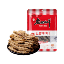 老四川 五香牛肉干1500g（3斤装）中秋礼品团购 重庆四川特产零食伴手礼299.9元 (券后省0.9,月销1000+)