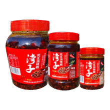 湾子 蒜香油辣椒【中辣】 500克*1瓶12.9元（需领券）