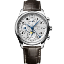 浪琴（LONGINES）瑞士手表 名匠系列计时码表 机械皮带男表L2773478331000元