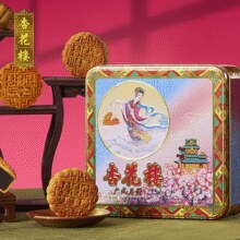 杏花楼 嫦娥铁盒广式月饼礼盒 800g￥66.60 5.6折