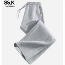 Baleno 班尼路 女士休闲直筒裤 S&K系列 窄版高腰长裤 5色可选39.9元包邮
