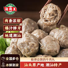 海霸王 潮汕牛肉丸200g*5袋2斤肉含量90%+火锅食材关东煮丸子烧烤麻辣烫券后29.9元