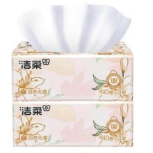 洁柔 东方花园系列抽纸3层 100抽*3包2.01元