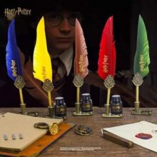 华纳官方正版授权，Harry Potter 哈利·波特 羽毛笔火漆印章礼盒22件套新低147.95元包邮