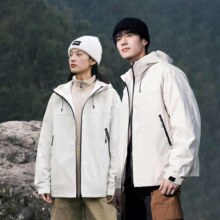 阿仕顿 男女户外运动休闲连帽冲锋衣48.92元（需领券）