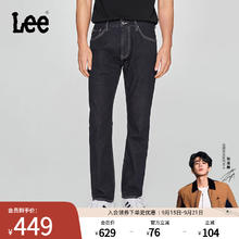 Lee 早秋726标准中腰直脚五袋款清水洗男牛仔裤LMB100726206284.55元