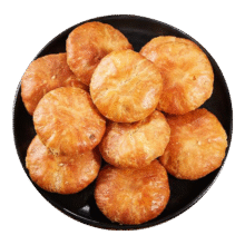 微信小程序：黄山烧饼  微辣140g*2包（32个）