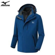 Mizuno 美津浓 男士抓绒内胆三合一户外冲锋衣新低219.5元包邮
