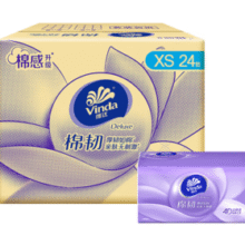 20点开始！Vinda 维达 抽纸 棉韧爆款推荐 3层加厚 100抽*24包 整箱装￥26.23 比上一次爆料降低 ￥4.67