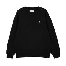 JACK&JONES 杰克琼斯 秋季卫衣 纯色肌理感 提花针织胸前刺绣 E40黑色券后189.24元