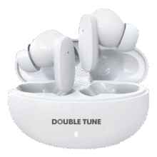 DOUBLE TUNE【国家补贴】鹅卵石系列E2 真无线蓝牙耳机 DT入耳式耳机 长续航  适用苹果华为小米手机 白色94.09（需领券）