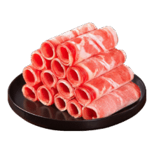 往来白丁 内蒙古牛肉卷1kg净重 新鲜肥牛卷牛肉片烤肉烧烤涮火锅食材 生鲜63.75元