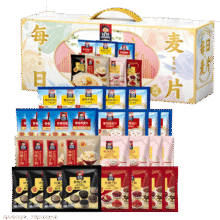 桂格每日麦片30天礼盒（30包混合口味）独立小包 营养早餐送礼40.28元