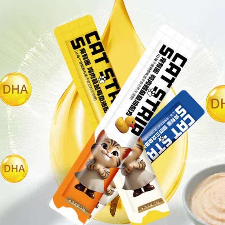 猫条三文鱼磷虾口味【15g*10支】0.99元（需领券）