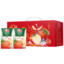 需首单：汇源 100%苹果汁浓缩果汁饮料 750ml*5盒整箱96.63元（需领券，合32.21元/件）