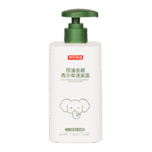 京东京造控油去屑青少年洗发水洗发露500ml 初高中生去油儿童青春期13岁19.9元