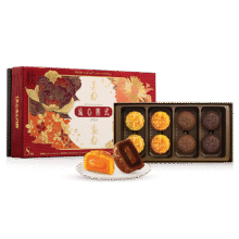 小程序：美心 流心四式月饼礼盒 360g267元包邮