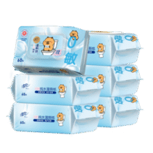 医护级认证！清风×卡皮巴拉联名 0敏纯水湿厕纸 60片*6包￥22.43 4.5折