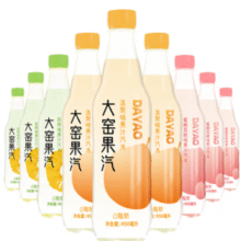 内蒙特产！大窑 0糖0脂肪果汁汽水 450mL*9瓶￥11.92 比上一次爆料降低 ￥5