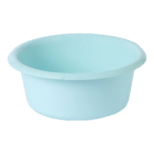 茶花 脸盆塑料盆大号 粉蓝色 36cm 加厚加深4.9元（需领券）