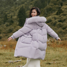 88vip、波司登女中长款毛领连帽羽绒服394.2元+35金币