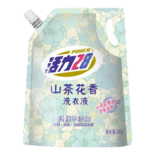 power28/活力28 山茶花 2kg 洗衣液 留香持久香氛去污护色 1袋装6.9元