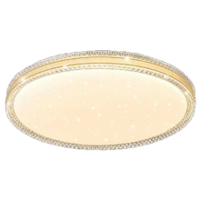 网红爆款卧室灯LED圆形吸顶灯饰 黑砂钻石40cm-72W-三色光19.9元