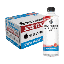 88VIP、外星人低糖电解质水西柚味600ml*15瓶45.96元+11.37元金币