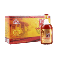 古越龙山 库藏金三年 半干型 绍兴黄酒 500ml*8瓶 整箱装 中秋礼品131.8元（需领券，合65.9元/件）