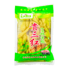 贵三红泡椒小米辣榨菜下饭零食酸菜咸菜 泡椒750g*1袋4.5元 (券后省20,月销3000+)
