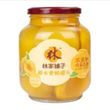 88VIP :  林家铺子 黄桃罐头 1kg7.3元（返2元卡后）