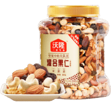 沃隆混合坚果 坚果炒货原味果仁果干孕妇儿童零食小吃营养健康罐装 混合坚果优选款500g/罐加赠礼袋56.1元