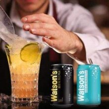 Watsons 屈臣氏 苏打水无糖汽水 200ml*35罐(30原味+5盐味)*2件新低61.44元包邮（0.87元/罐）