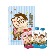 旺旺果汁吸吸冰 香草80ml*2+桃子80ml*2 综合包 夏季休闲零食7元（合3.5元/件）