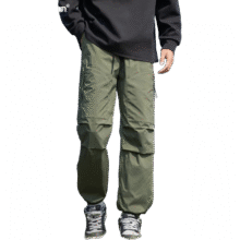 Homlean美式伞兵工装裤男秋季山系机能休闲百搭时尚长裤子HT0345.5元