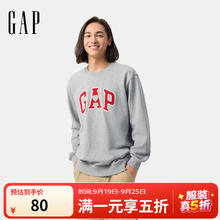 Gap 盖璞 男女装春季新款法式圈织爱心刺绣logo卫衣 72102380元