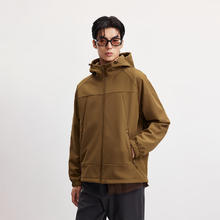 JACK&JONES 杰克琼斯 秋冬季软壳防泼水户外加绒保暖休闲夹克432.02元