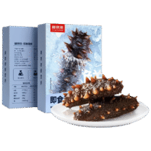 再降价：鲜京采 大连即食海参500g 10-16只 底播辽刺参 源头直发98元