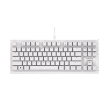 CHERRY/樱桃 G80-3910机械键盘 87键 悬浮式无钢结构 白色 茶轴209元（需领券）