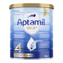 爱他美（Aptamil）澳洲金装新西兰原装进口 DHA婴幼儿配方牛奶粉经典版900g 4段1罐（2岁以上） 27年2月到期125元