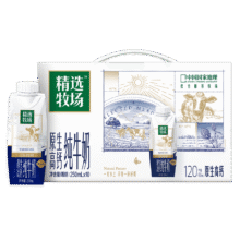 精选牧场 原生高钙 纯牛奶 3.6g蛋白质梦幻盖 250ml 10瓶29.11元/件（京东秒杀）若有省钱卡价格低至27.11