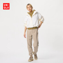 20点开始、PLUS会员：UNIQLO 优衣库 女装 防风立领连帽夹克外套 474894181.05元包邮（需凑单）
