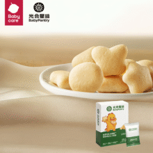 光合星球（THE BABYPANTRY）光合星球babycare钙铁锌芝士小软饼磨牙棒儿童零食奶香饼干60g*4件19.72元（需领券，返19元超市卡、合4.93元/件）