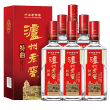 泸州老窖中华老字号特曲单瓶装 52度500ml*6瓶1491.06元