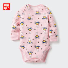 UNIQLO 优衣库 婴幼儿宝宝UT绘本合作系列包臀衣/长袖1件装478391 478391/10水粉色(套头款) 70cm17元（需买2件，需用券）