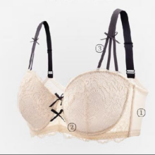 紫兰蒂 内衣女 文胸罩 海盐-蓝 100F84元 包邮
