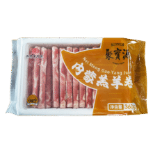 聚宝源 内蒙羔羊羊肉卷 原切羊肉片 肥羊卷 火锅食材 羊肉生鲜 360g/袋69.24元（神价合17.31元/件共2.88斤）
