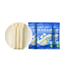 88VIP：小鹿蓝蓝 鳕鱼肠宝宝食品70g×3袋14.32元（需领券+淘金币抵扣1.19）