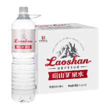 崂山 金矿矿泉水 1.5L×12瓶28.33元